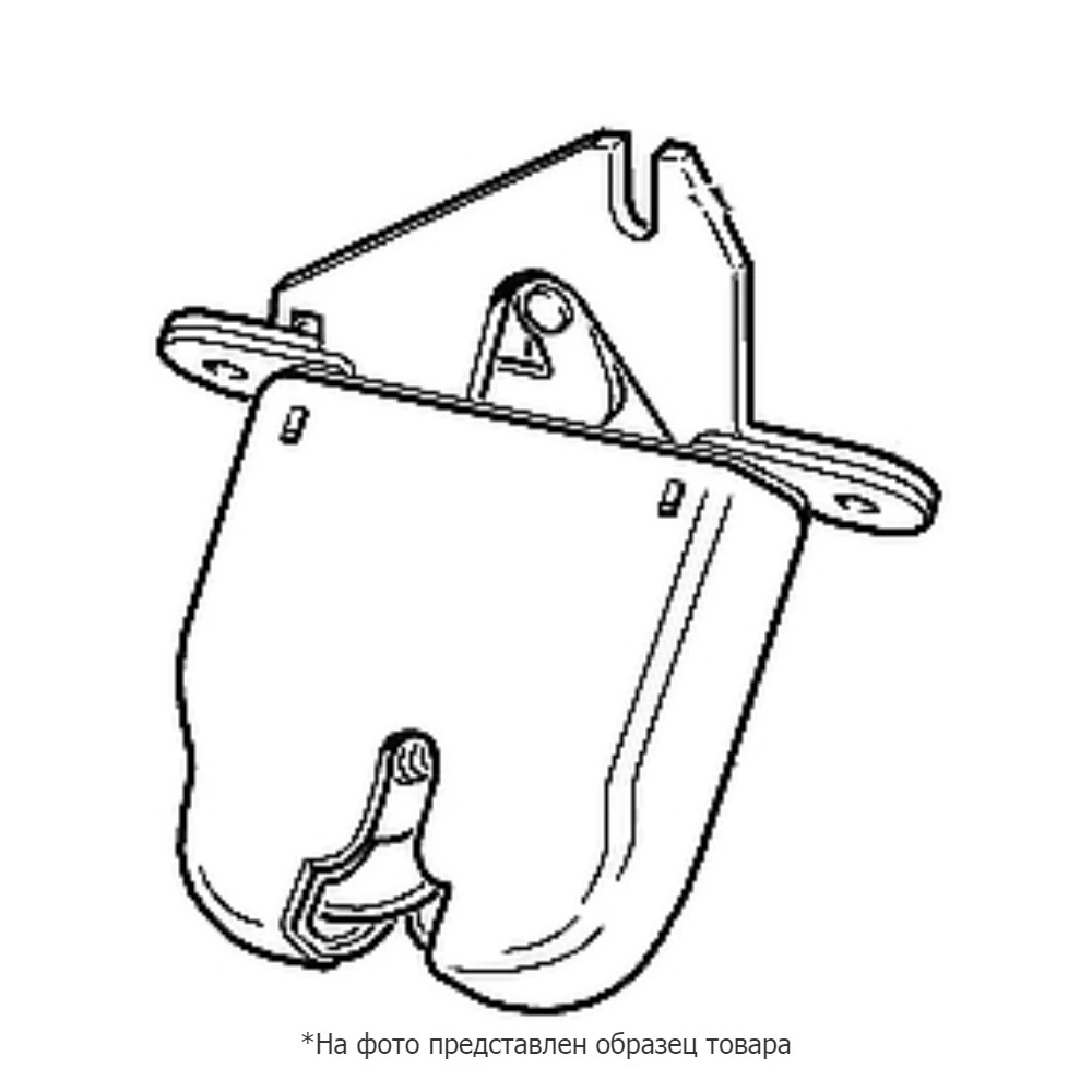 Замок крышки багажника для Volkswagen Jetta 5 (Фольксваген Джетта) 2005-2011 VAG 4F5827505D Замки