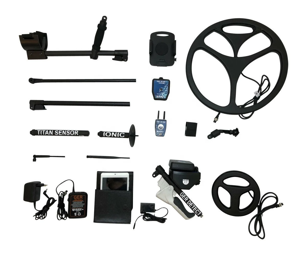 

Brand New Outdoor GER Detect Titan 1000 Metal Detector 3D 5 Multi Systems
