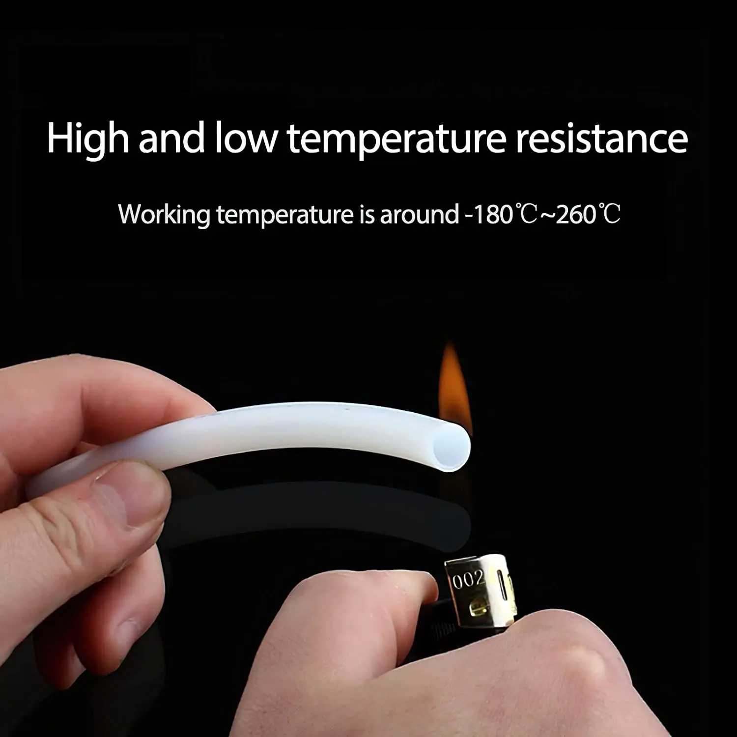 1 м ПТФЭ трубка мм 2 3 4 6 8 тефлоновая белая для нити 75 мм/3 0 детали 3D-принтера Боуден