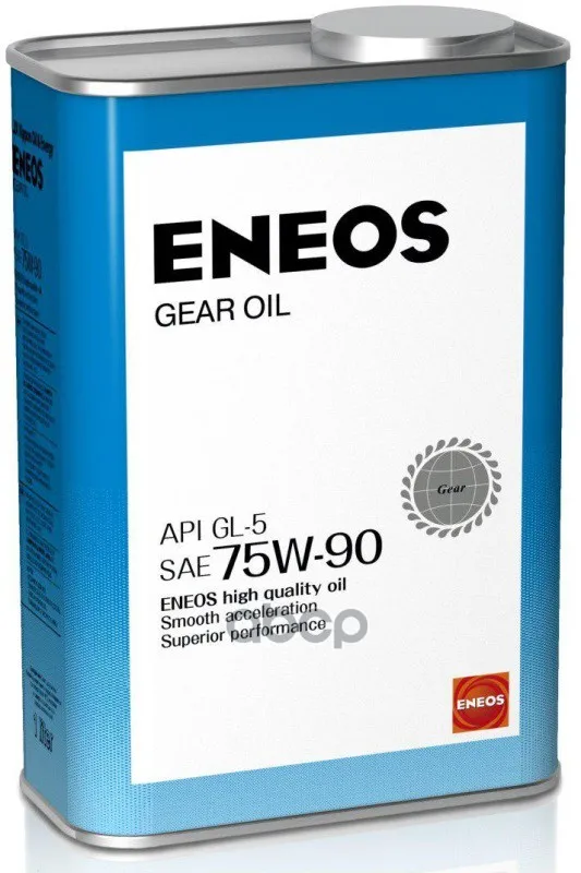 Eneos Gear Gl-5 75w90 (1l)_масло Трансмиссионное! Полусинтapi Gl-5, Mil-L-2015 E Zf ENEOS арт. OIL1366