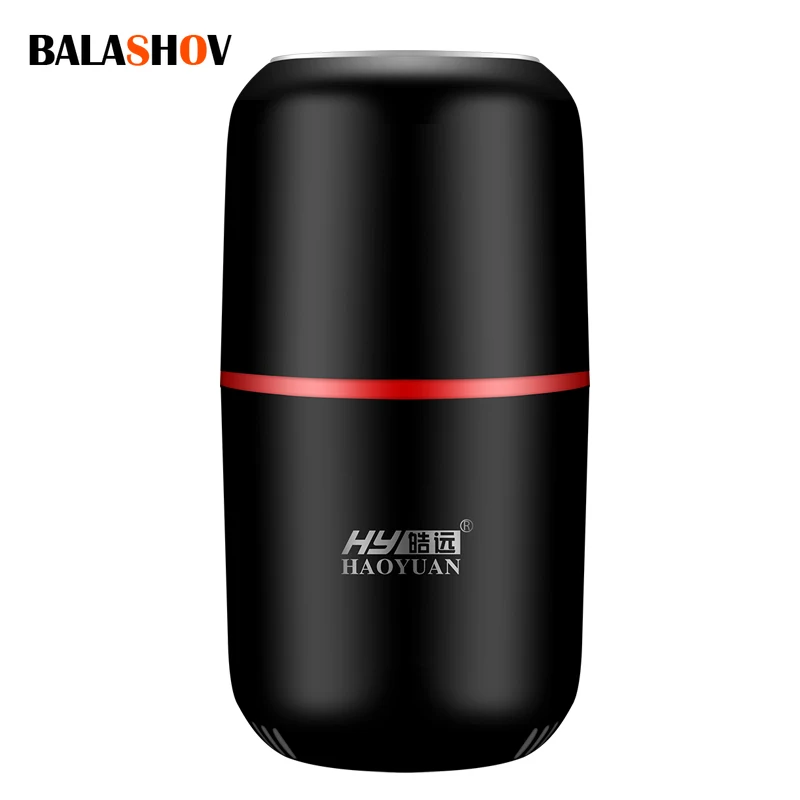 

Portable Electric Coffee Grinder Salt Pepper Beans Spices Nut Seed Coffee Bean Grinder with Stainless Steel Blade Coffee Machine