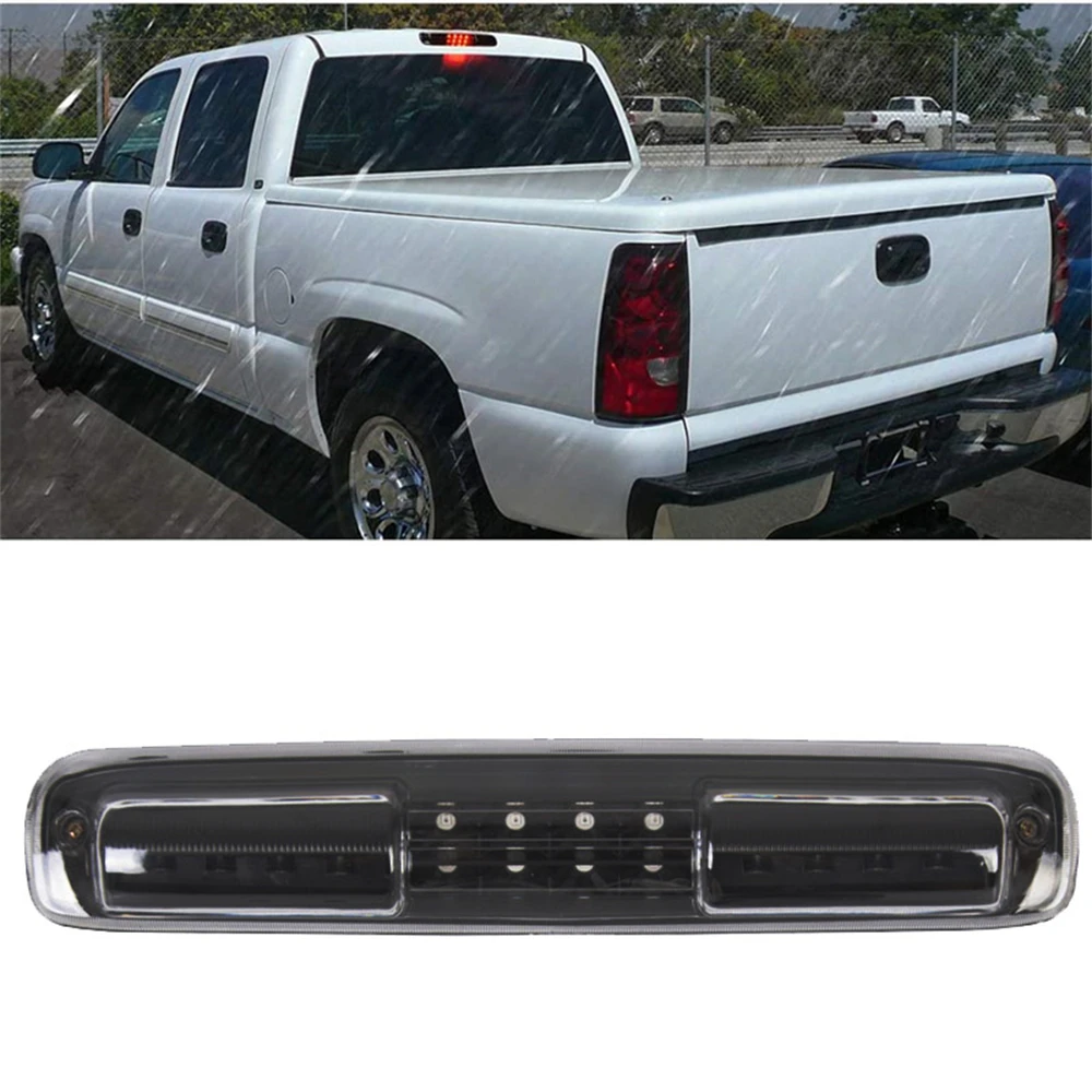 

For 1999-2006 Chevy Silverado/GMC Sierra Led 3RD Third Tail Brake Cargo Light Smoked