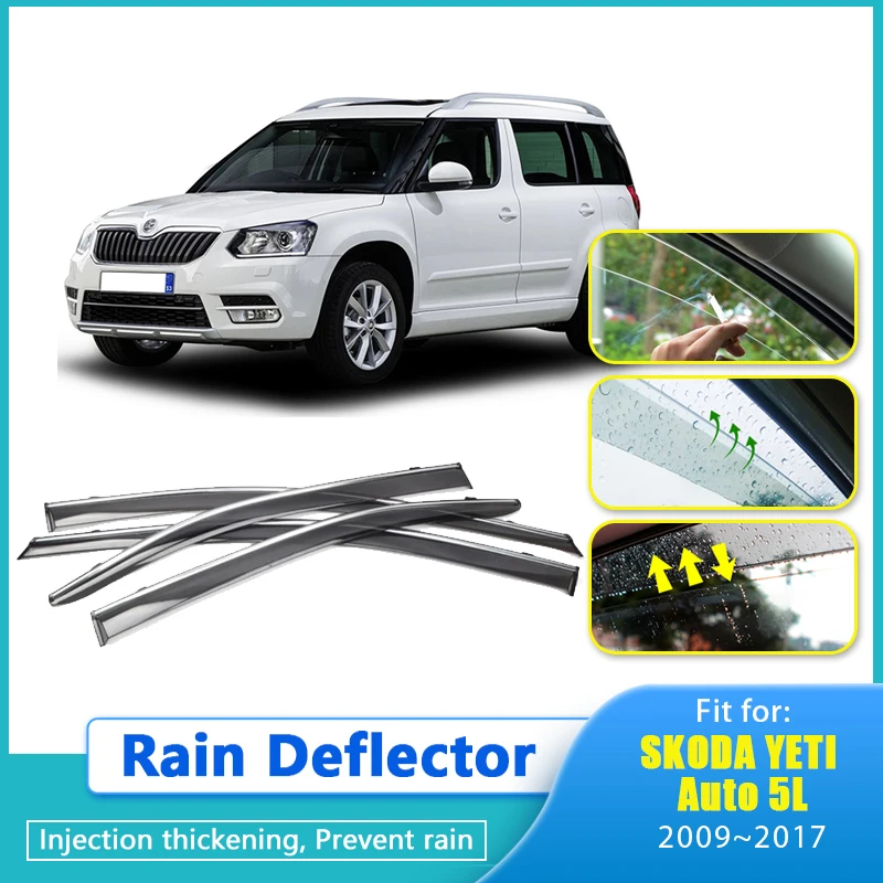 

Ветрозащитный Козырек Для SKODA YETI Auto 5L 2009 2010 2011 ~ 2017