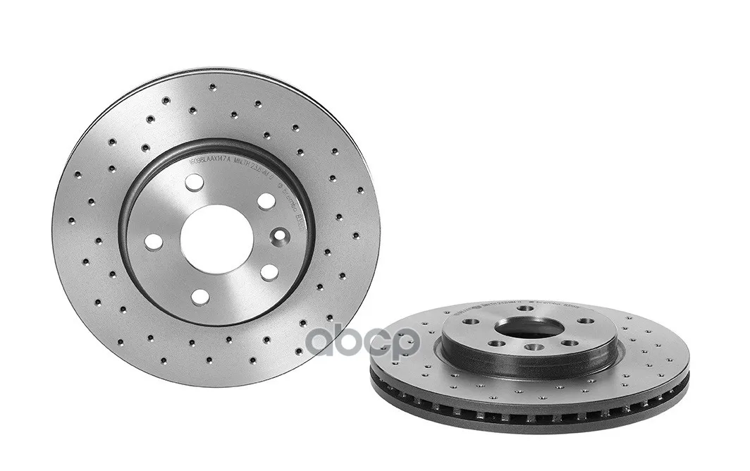 09.B355.1x_диск Торм. Перфchevrolet Aveo/Cruze 1.2-2.0Cdi Opel Astra J 1.4/1.6/1.3-2.0Cdti 09 Brembo арт. 09B3551X