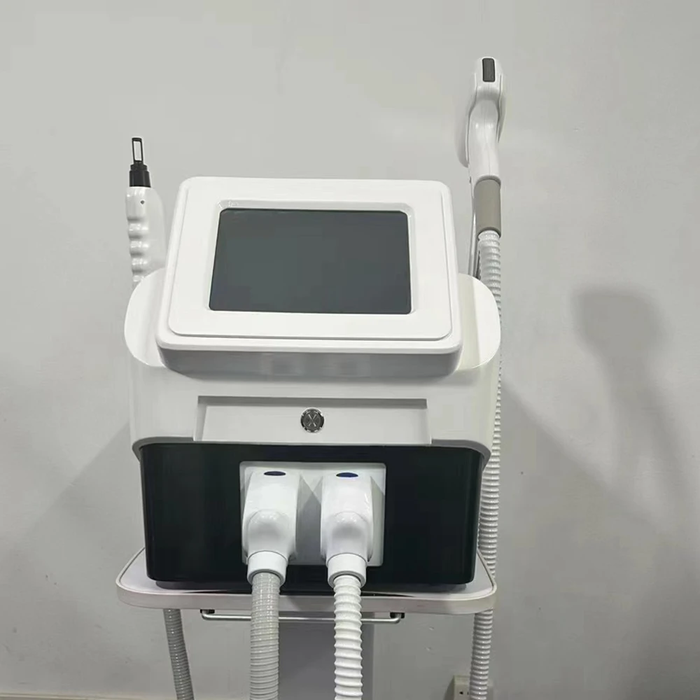 

2 In1 808 Diode Ice Laser Hair Removal 532 1064 1320nm Picosecond Freckle Tattoo Removal 1600W Ice Platinum Hair Removal Machine