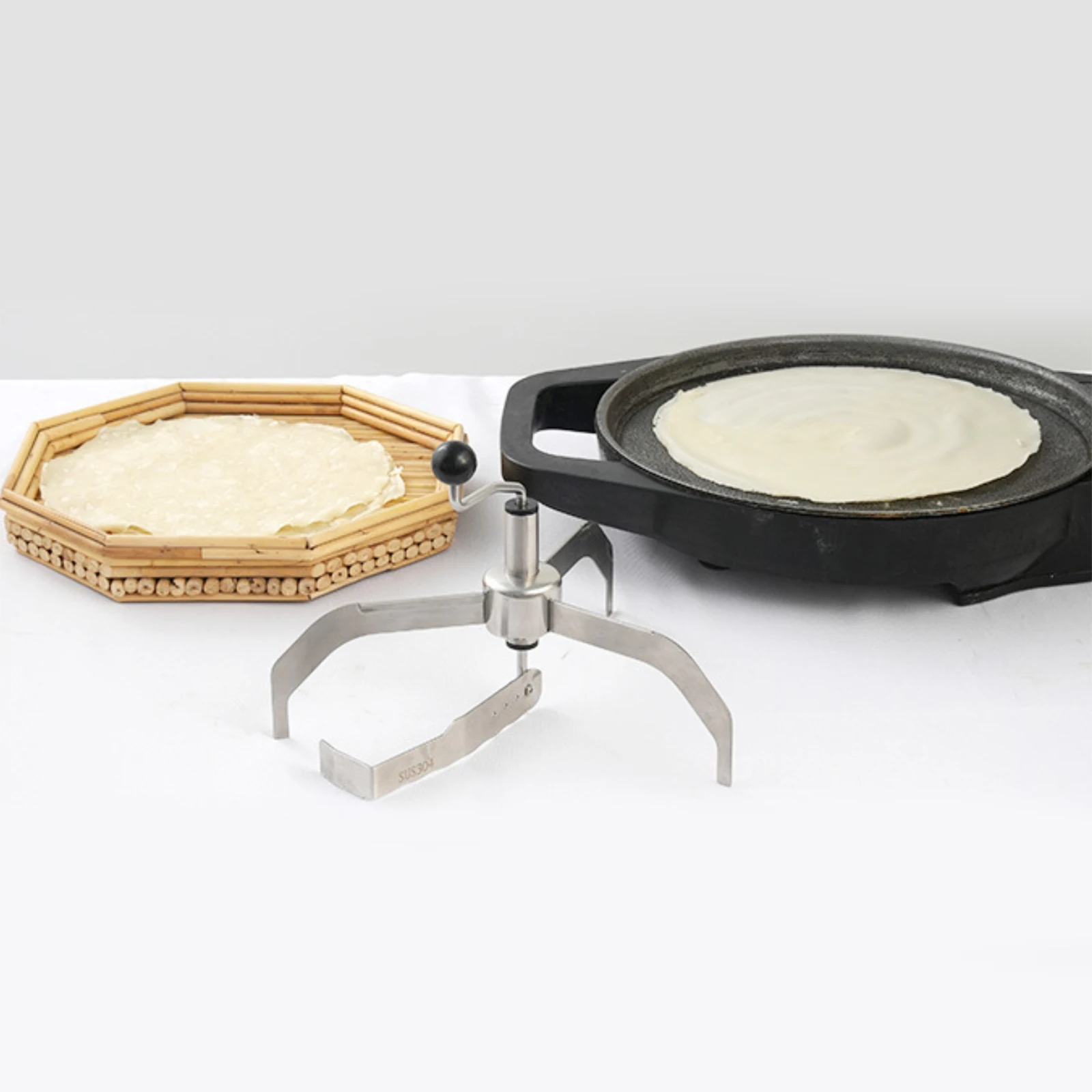 

Инструмент для разбрасывания блинов, посуда, кухонные аксессуары, разбрасыватель для изготовления блинов для кухни, подставка для блинов, ресторан, тако, тортилья, тесто