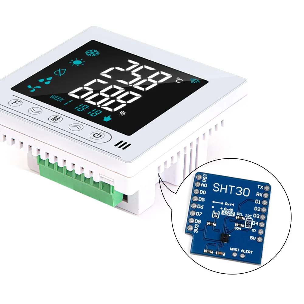 

Умный регулятор температуры и влажности SDITERSMT JS11-409