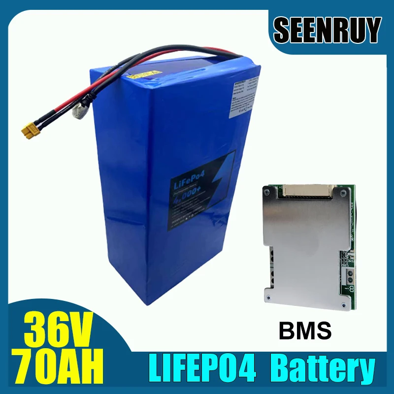 Аккумулятор LIFEPO4 36 В 70 Ач