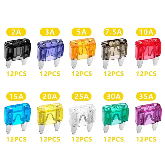 Комплект автомобильных предохранителей Albka 120p