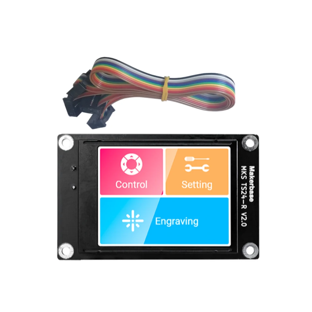 Материнская плата с автономным контроллером MKS DLC32 32 бит ESP32 Wi-Fi GRBL TFT сенсорный