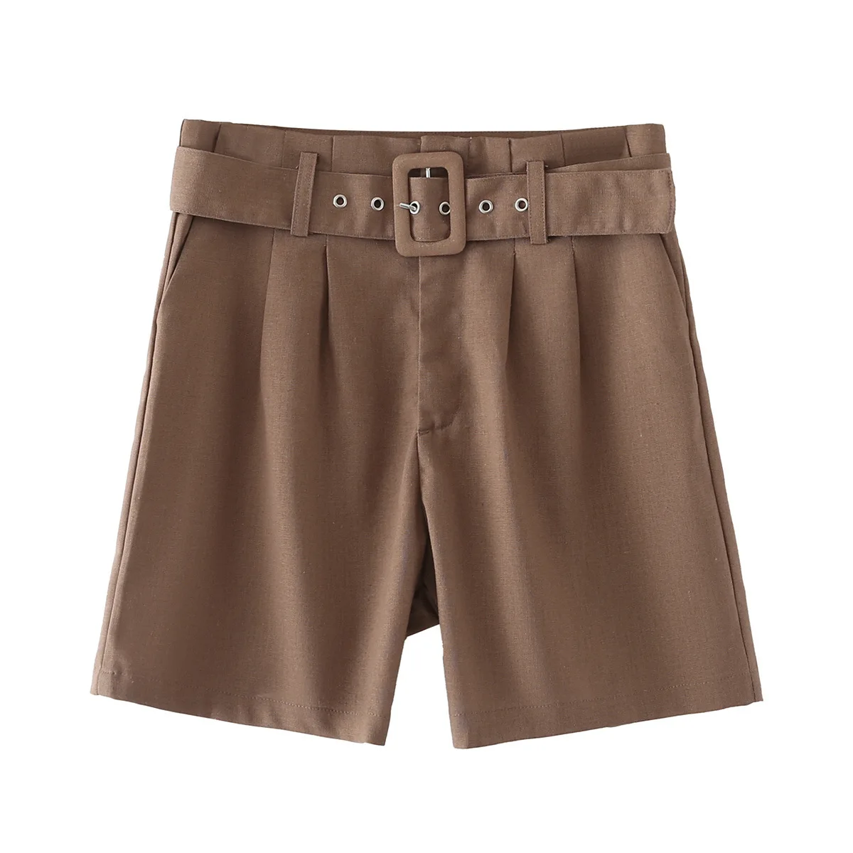 

Fashion 2022 Lady pants New style Za spring women's black all-match high waist denim shorts