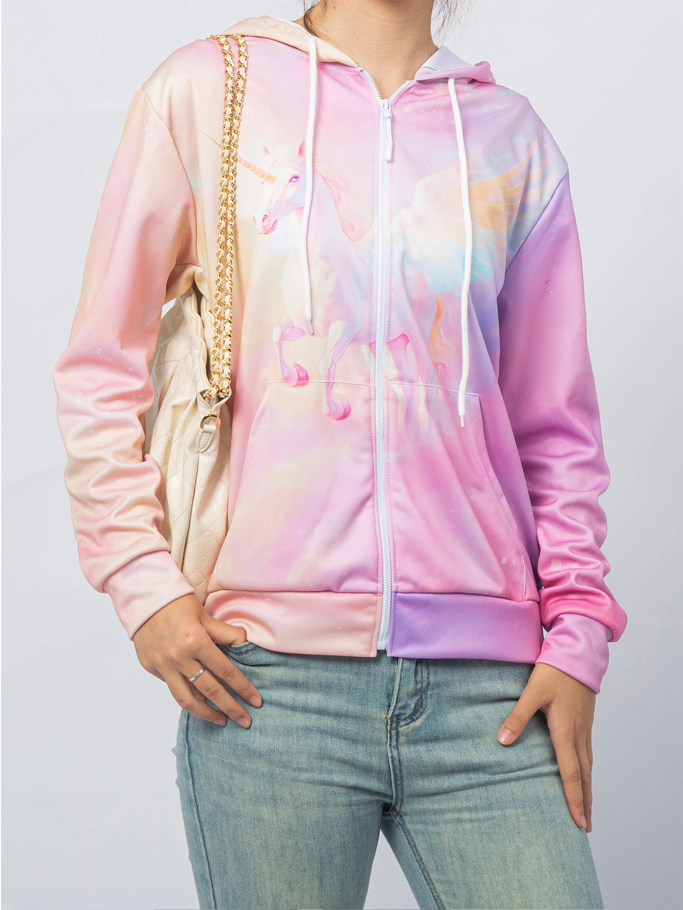 Весенне-осенняя новая женская персонализированная модная спортивная толстовка