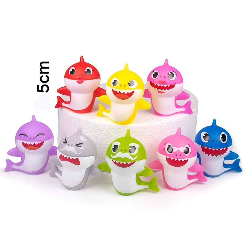 Аксессуары для детского торта в виде акулы 8 дюймов 3 7 см микро-Ландшафтные