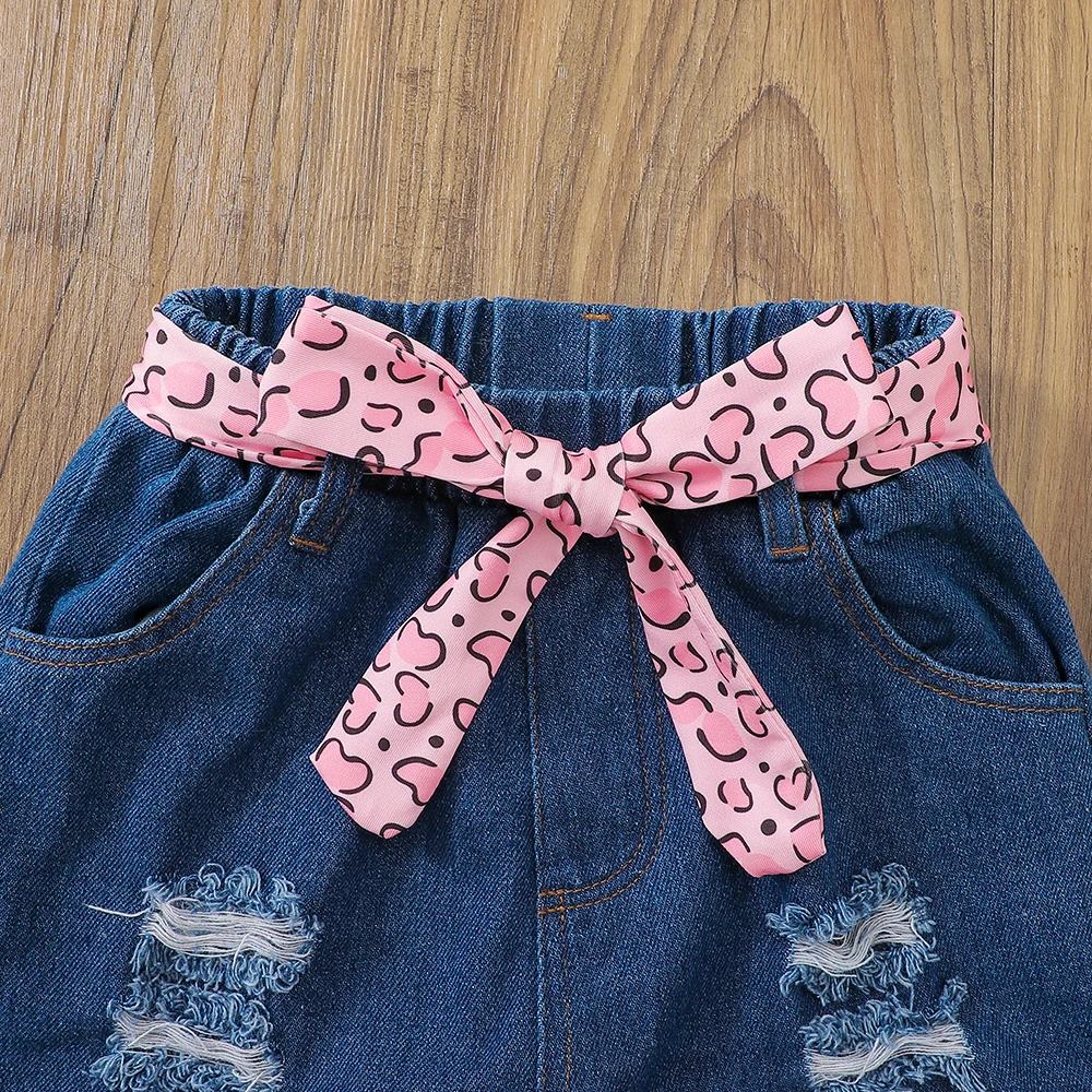 Оптовая продажа костюм для маленьких девочек на осень и зиму Топ с длинным