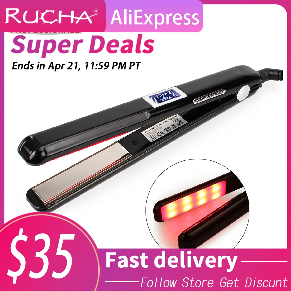 S Ultrasonic Infrared Cold Hair Care Iron Keratin Treatment 