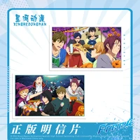 genuine authorization cartoon anime free hazuki nagisa postcard greeting card message card birthday gift card