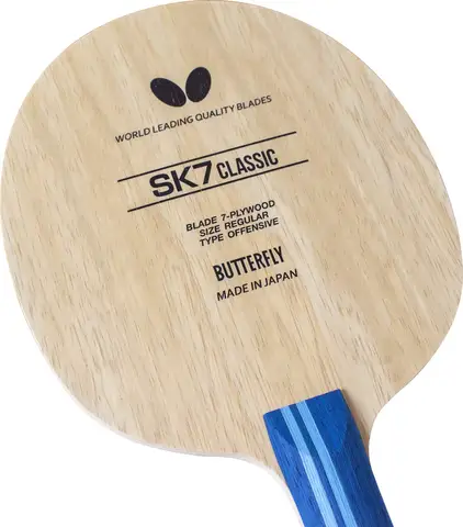 Ракетка для настольного тенниса Butterfly SK7 Classic-FL Рукоятка Shakehand Flare Наступательная 36881