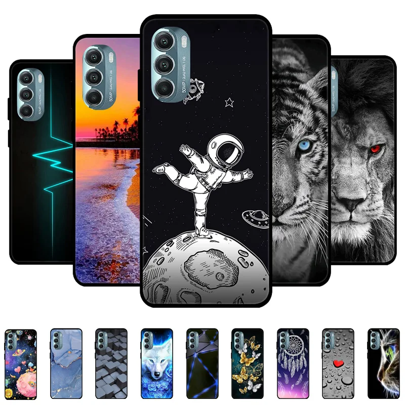 Ударопрочный силиконовый мягкий чехол из ТПУ для Moto G52 G82 Case G71S Motorola 5G Funda G 82 52