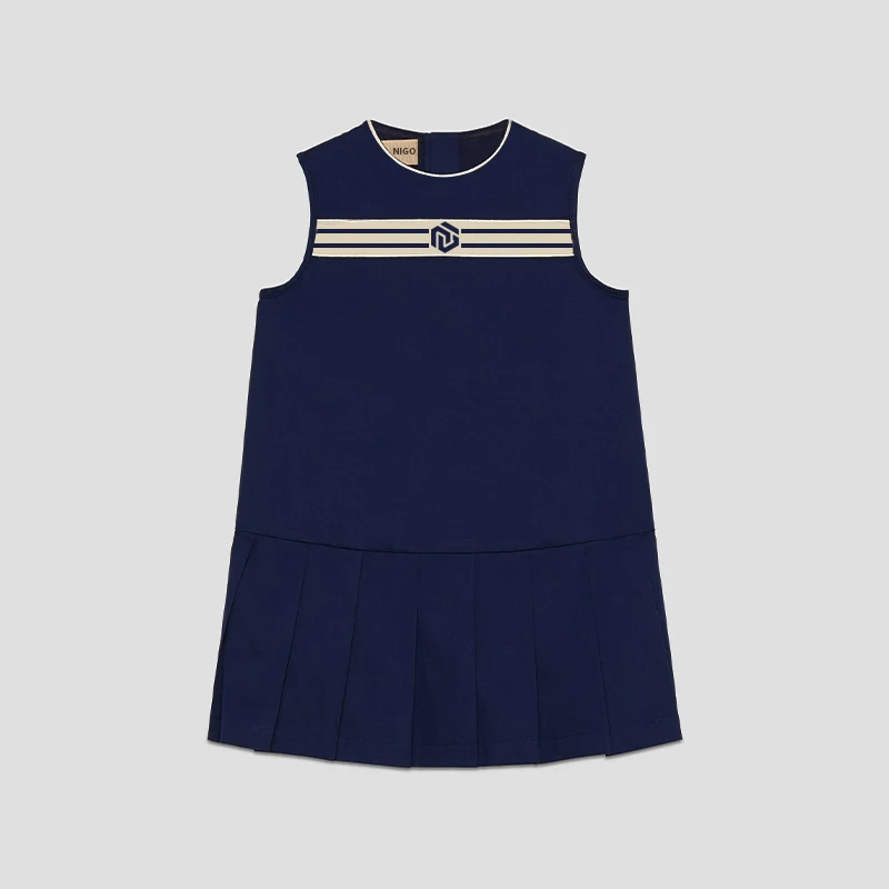 

Детское Хлопковое платье NIGO с принтом и вышивкой # nigo32879