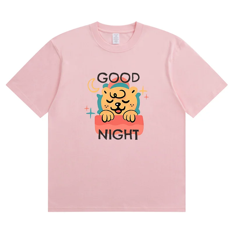 Женская футболка с принтом тигра и Луны Спортивная в стиле Харадзюку