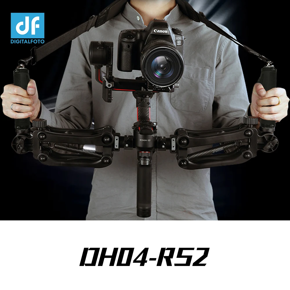 Съемный шарнирный стабилизатор DF DH04-RS2 4-й Z Axis с двойной ручкой для DJI Ronin S SC RS2 RSC2 RS3