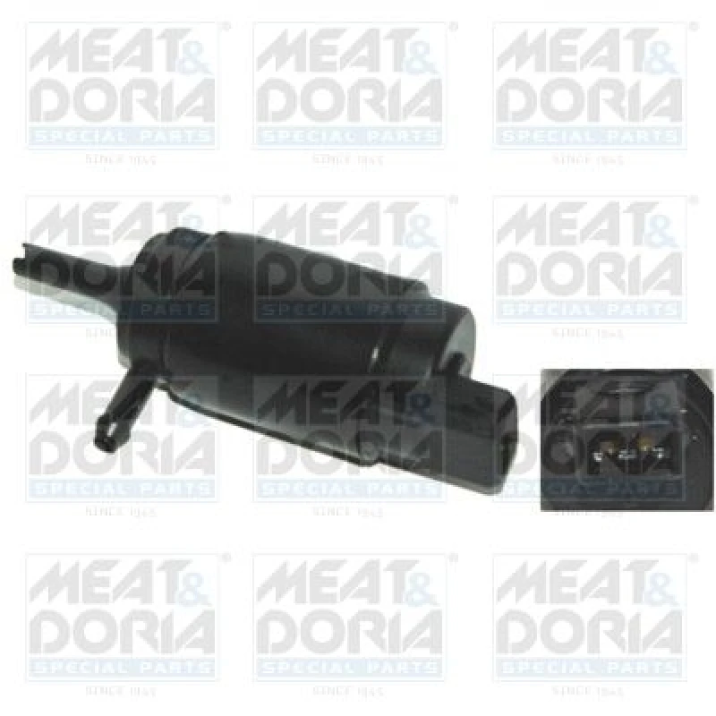 Двигатель омывателя насос 20111 Meat&ampDoria Моторчики лобового стекла Запчасти