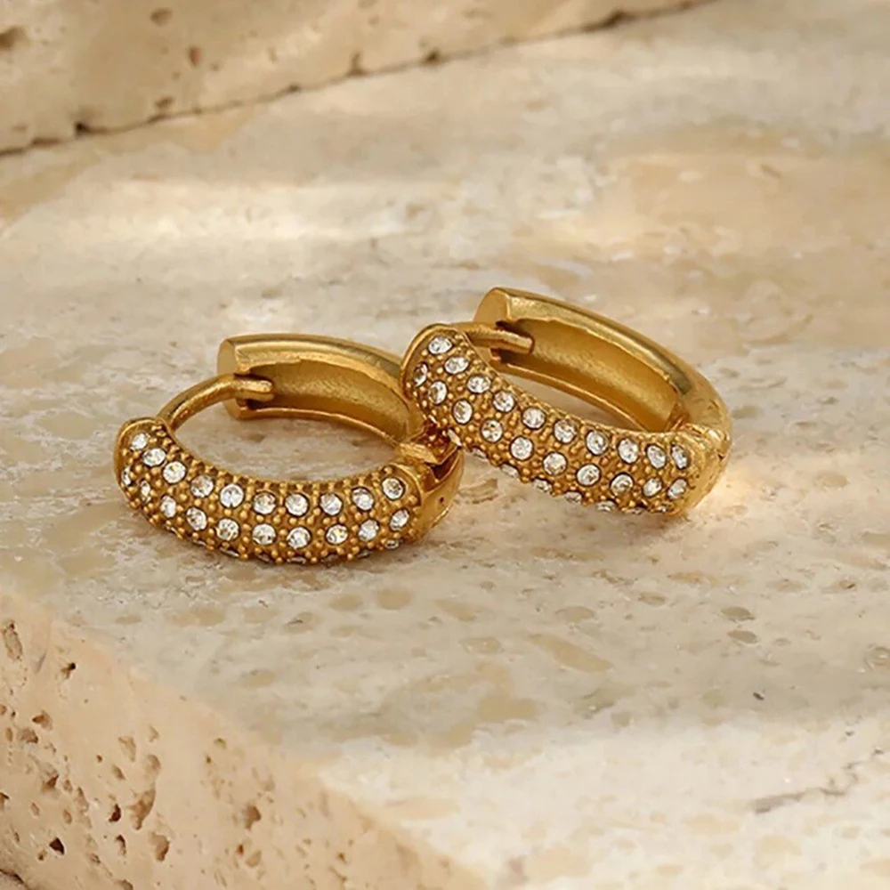 Серьги-подвески Uworld с кубическим цирконием не потускнеющие украшения из