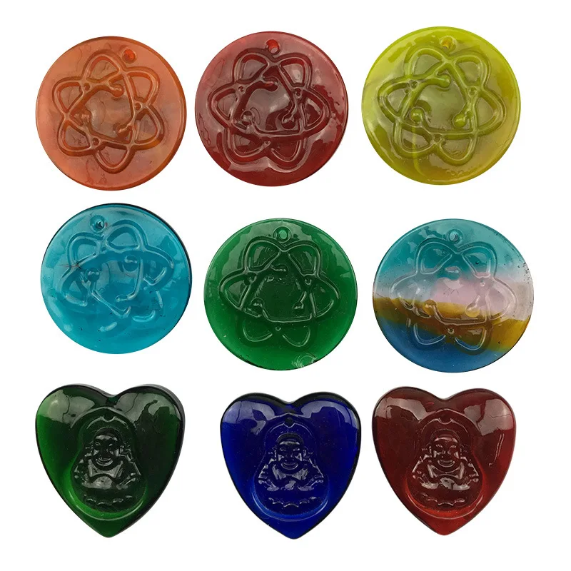 EBUTY 2000CC Цвет круглый анион стекло Quantum скалярной энергии кулон подвески ювелирные