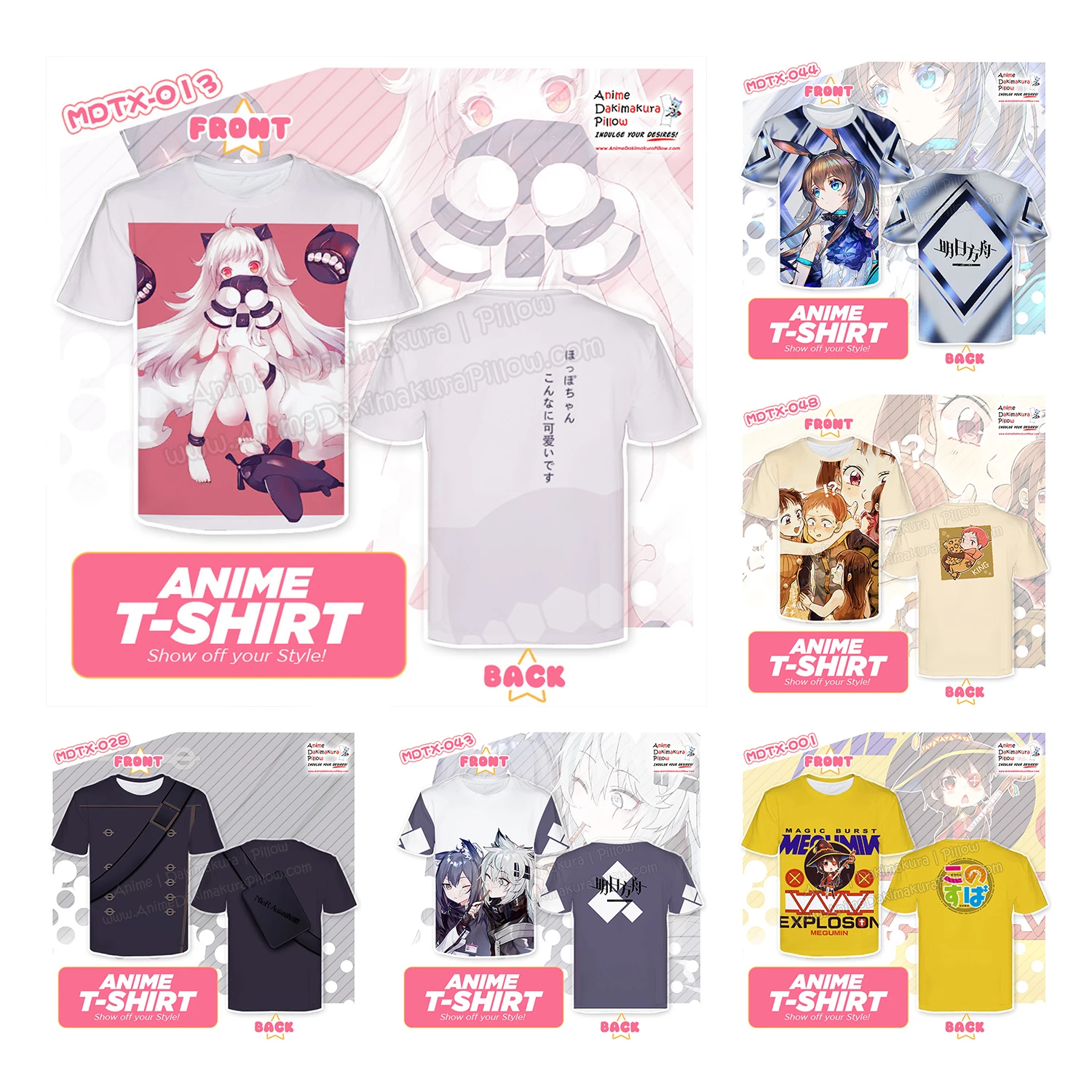 Повседневная футболка с коротким рукавом принтом