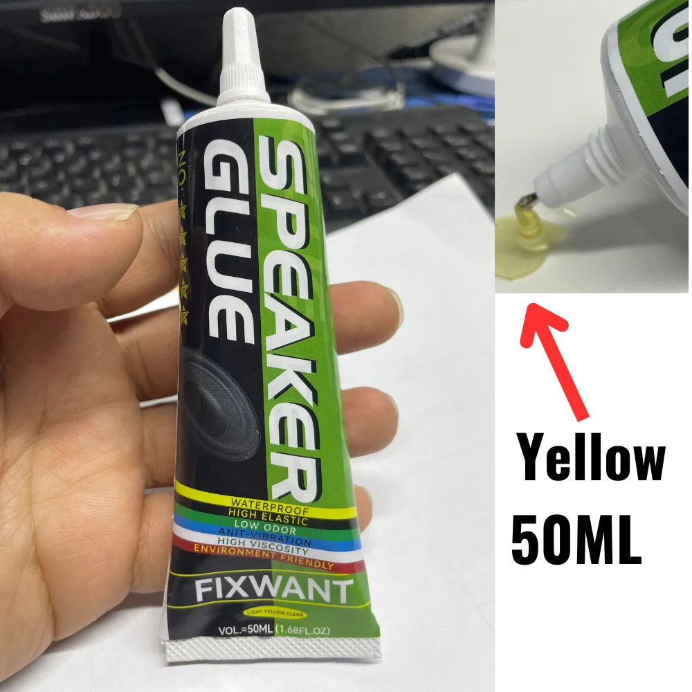 

FIXWANT SPEAKER GLUE жидкий клей для динамиков 15/25/50 мл черный/желтый