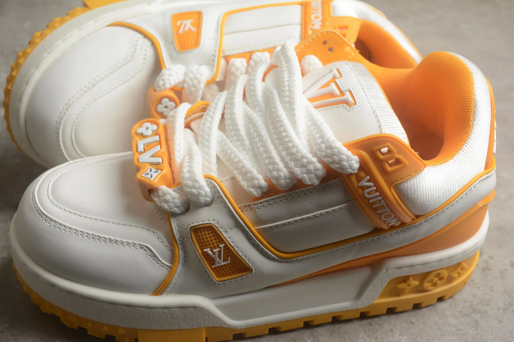 точная копия 1:1 КроссовКи Louis Vuitton Trainer Maxi Sneaker Спортивная Обувь Активного