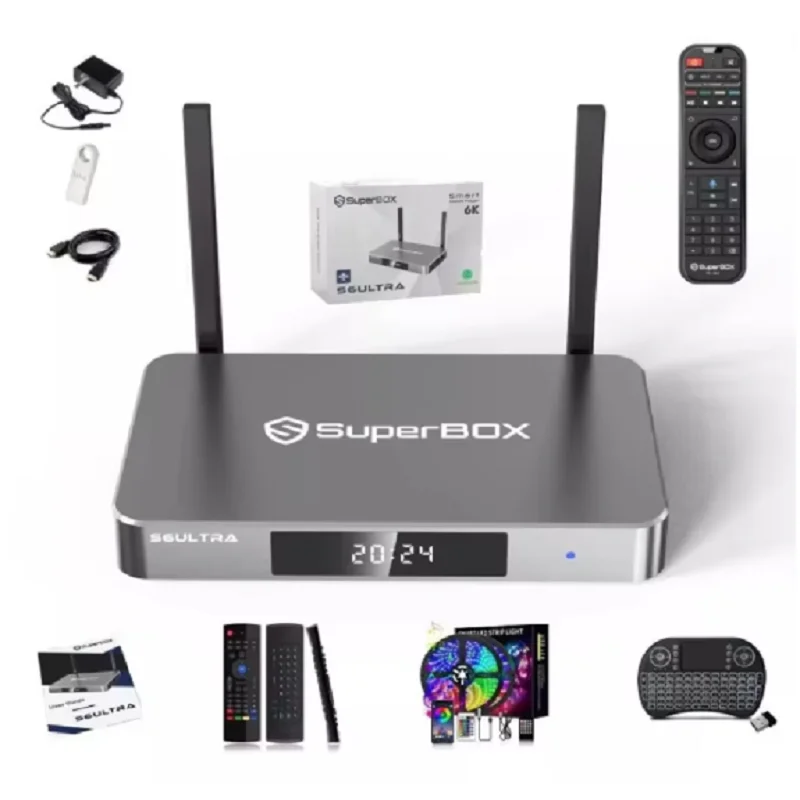 Промо-предложение Купите 2 получите 1 бесплатно SuperBox S6 Ultra 6K HD с