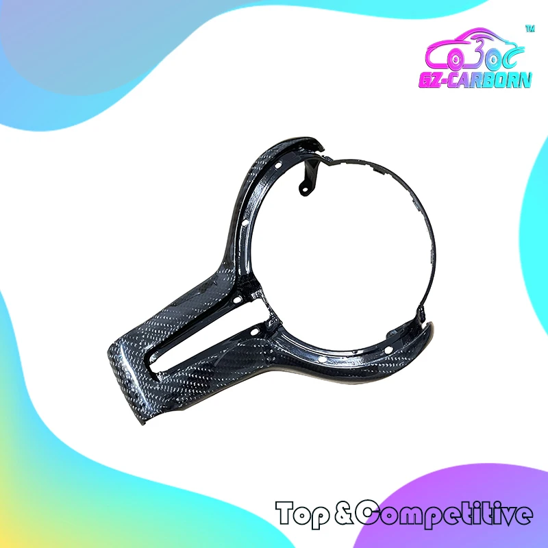 Отделка рулевого колеса из АБС и настоящего углеродного волокна 1 шт./комплект