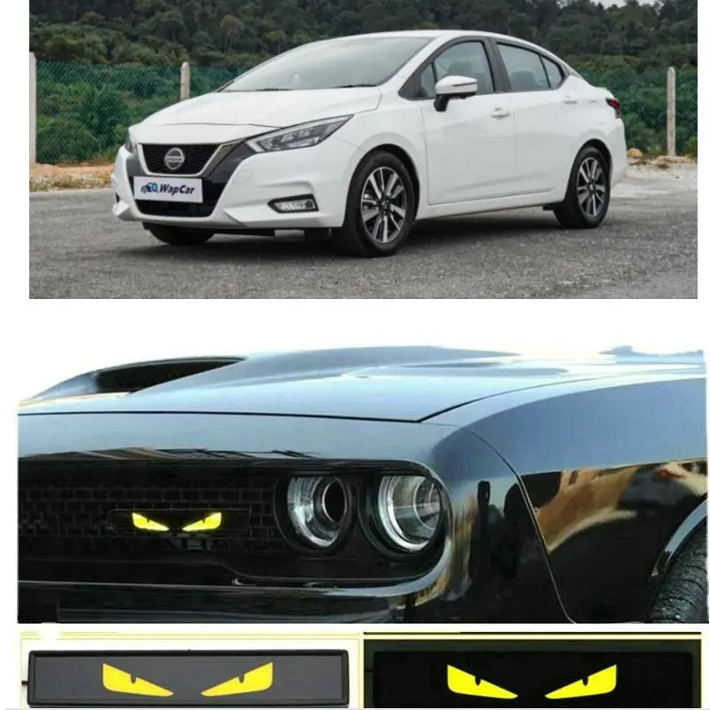 

(Buy one get one free) Car Led Grille Mood Lighting For Nissan Almera Cube GT-R Interstar frontier kicks cargo passenger nx