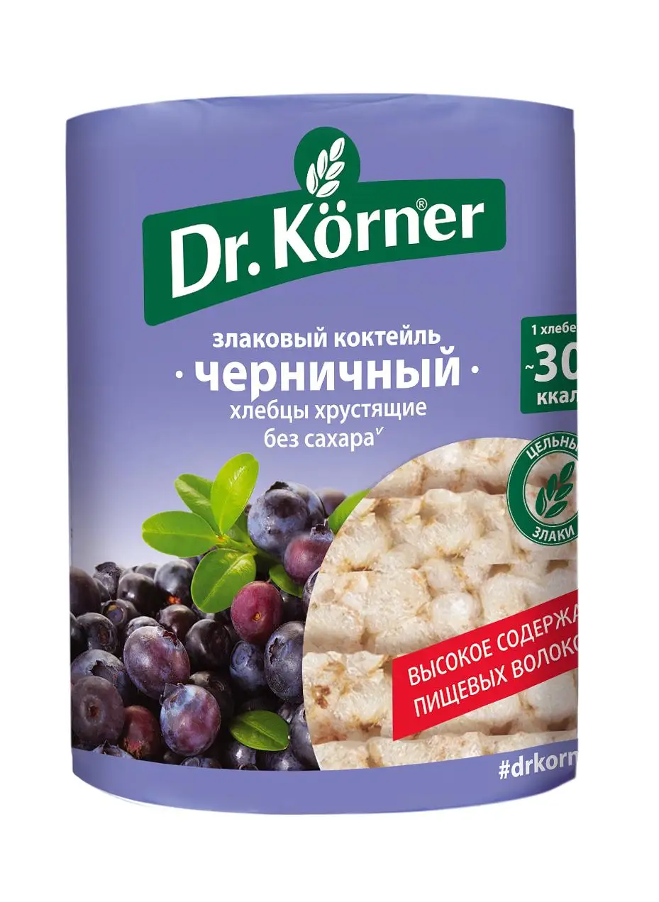 Хлебцы Dr. Korner злаковый коктейль