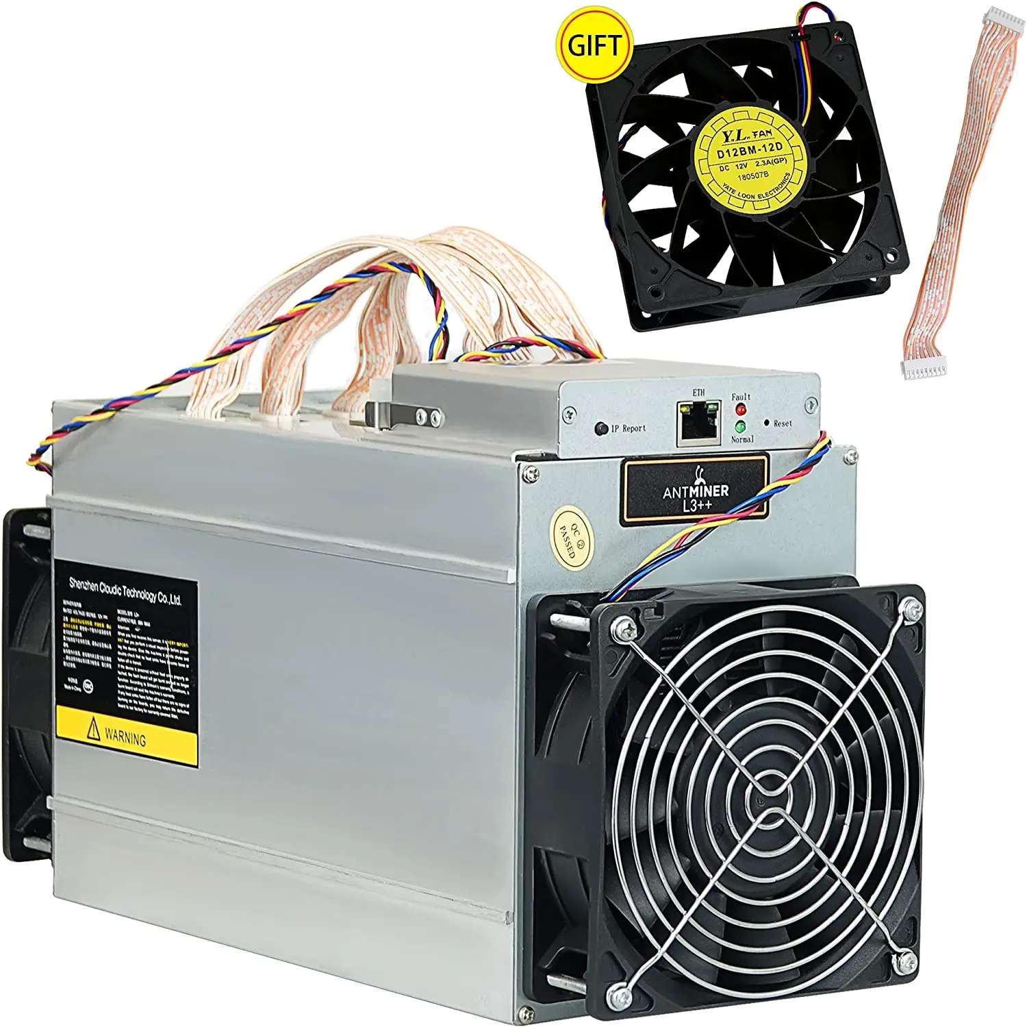 

Новый ANTMINER L3 ++ 580MH/S Litecoin Miner, Scrypt LTC Dogecoin Mining Machine