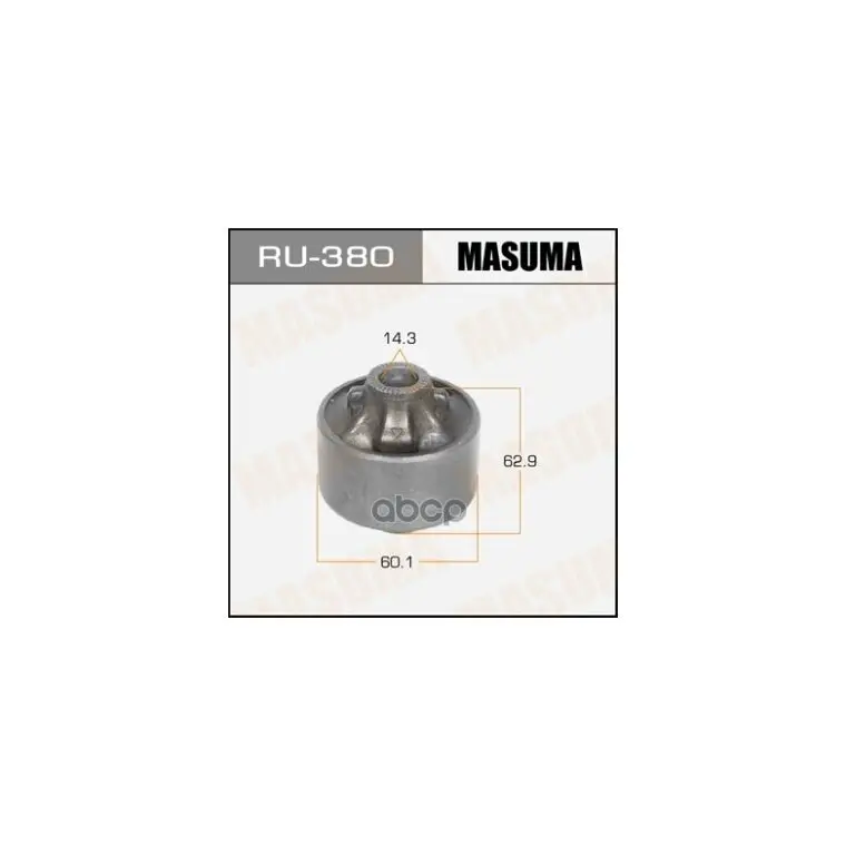 Ru-380_сайлентблок Передний Правый! Toyota Camry Acv30/Mcv30 02, Lexus Rx300/Rx330/Rx350 03 Masuma арт. RU-380