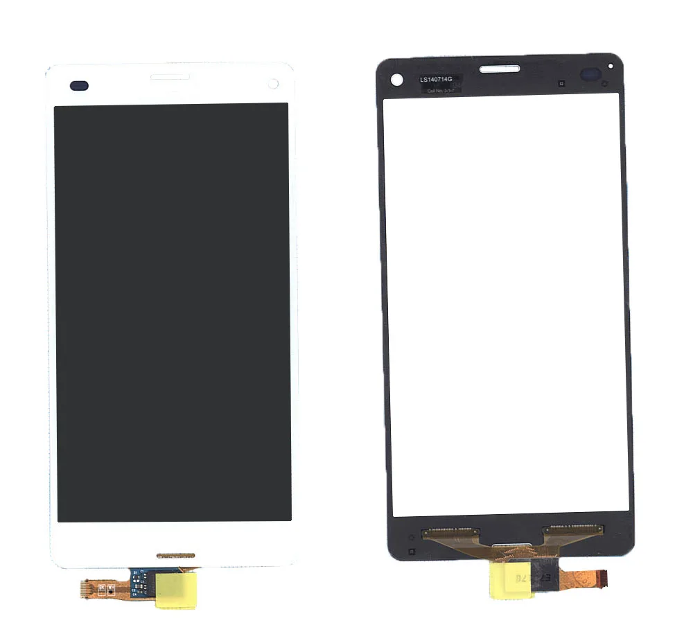 Сенсорное стекло (тачскрин) для Sony Xperia Z3 Compact белое | Мобильные телефоны и