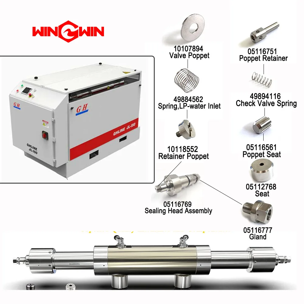 

Запасные части Waterjet 05116751, фиксатор SL4, пружинный направляющий клапан