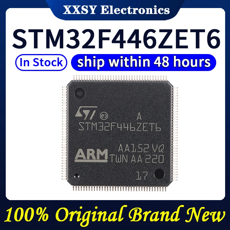 STM32F446RCT6 STM32F446RET6 STM32F446ZET6 STM32F446VET6 STM32F446VCT6 В наличии Высокое качество Оригинал и