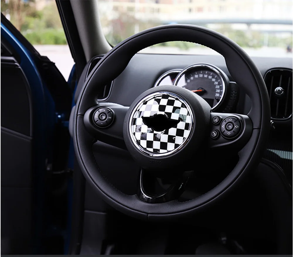 Наклейки на руль для Mini cooper R50R52 R53 R55 R56 R60 R61 F54 F55 F56 F60 Clubman 3D наклейки автомобиль |