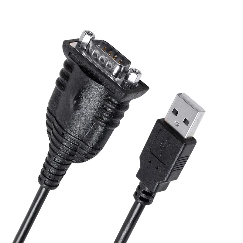 Фото Prolific USB Type A to DB9 Male RS232 Serial Converter Кабель-адаптер с полной распиновкой Поддержка Windows 7 8 10 11 XP Android Mac №3