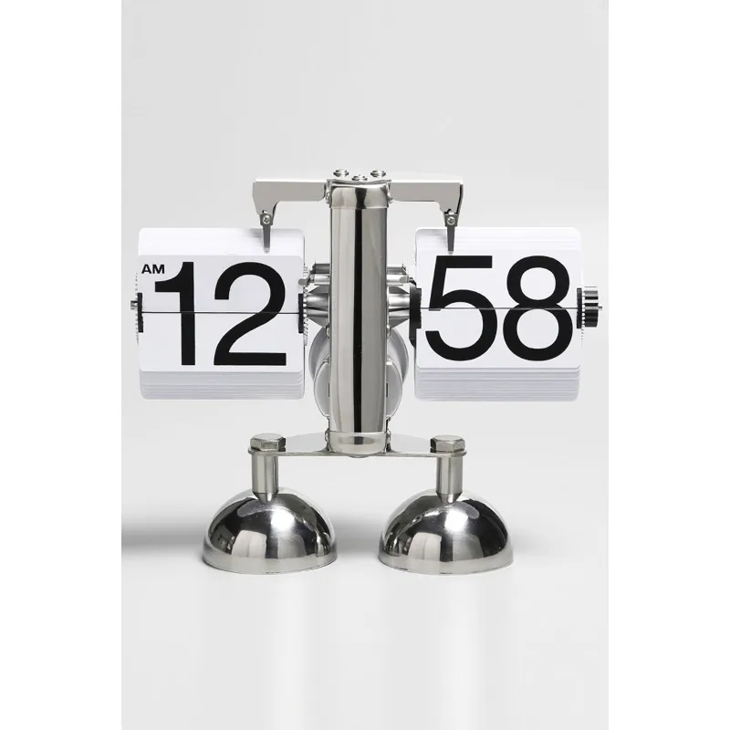Перекидные часы FlipClock Robo White (21×8×16 см) | Дом и сад