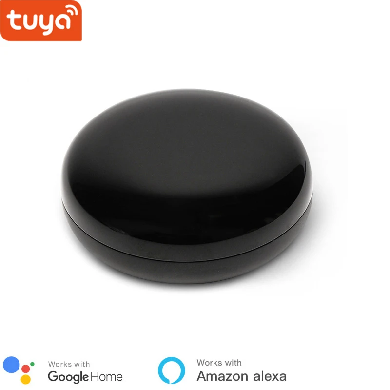 

Универсальный умный ИК-концентратор Tuya, пульт дистанционного управления, голосовое управление, AC, TV, работает с Alexa ,Google Home Assistant,Apple,Android