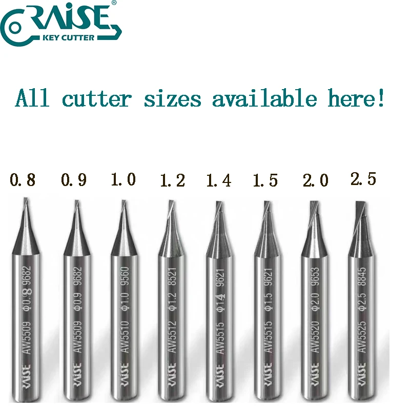 

RAISE Key Cutter Break Resistance Key machine Cutter for Manual Vertical Key Cutting Machine for Car Keys Locksmith Tools