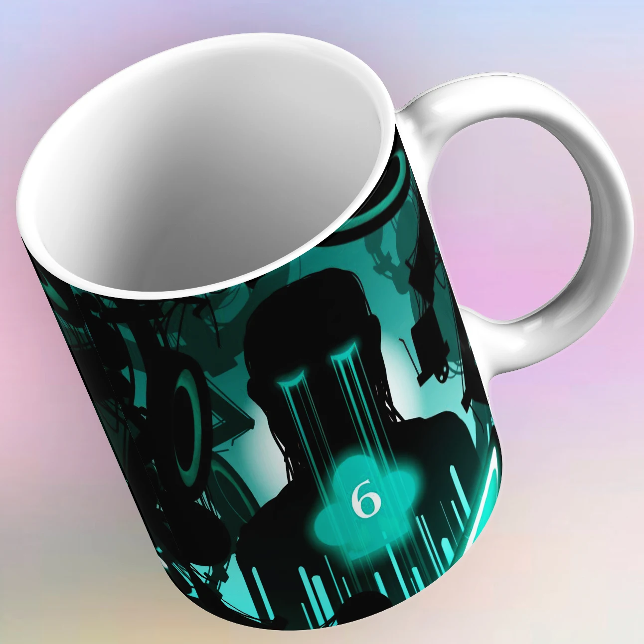 Кружка 13 карт Земля королей Зонтик 330 мл