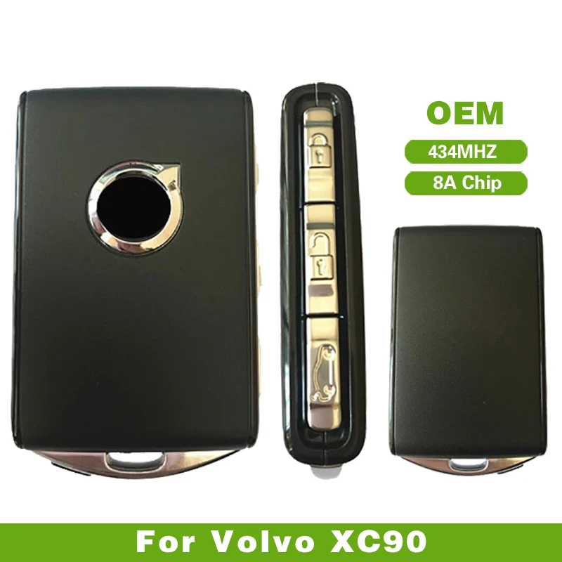 Оригинальный 4-кнопочный смарт-брелок CN050002 для Volvo XC90 434 МГц 8A чип без ключа Go |