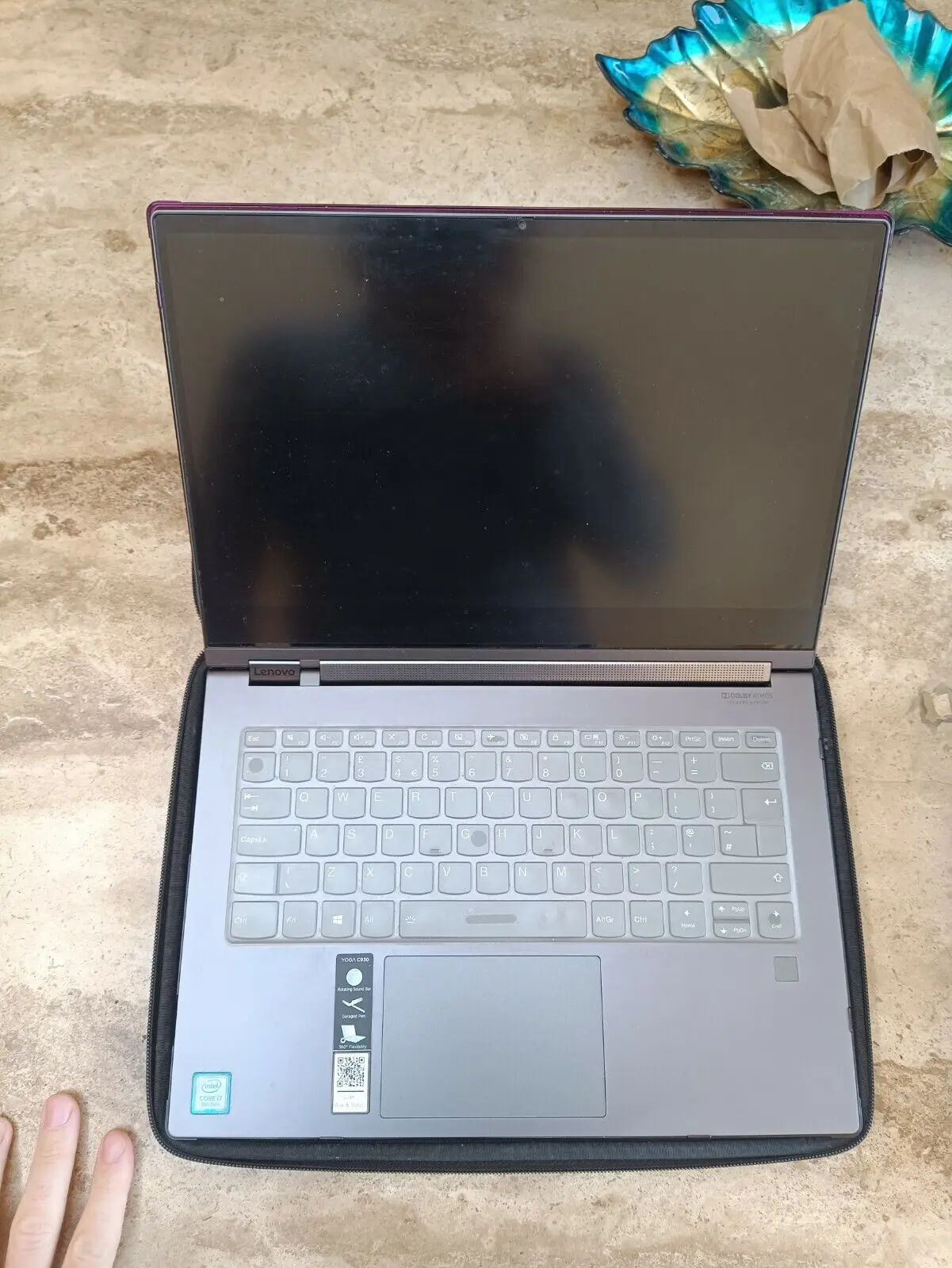 

NEW for-lenovos Yoga C930 2-in-1 4K Laptop 8th Gen i7-8550U 1TB 16GB Pen FP reader Win 10