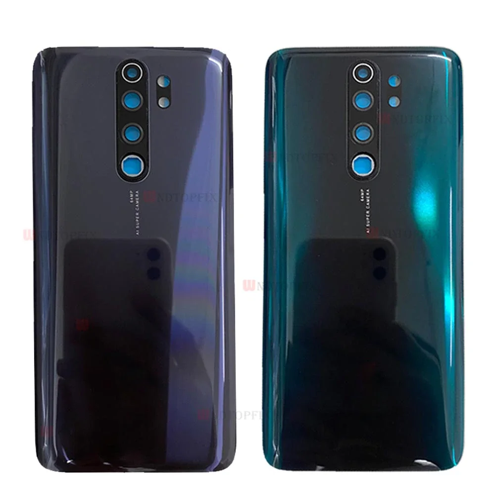 3D стекло для Xiaomi Redmi Note 8 Pro задняя крышка батарейного отсека заднее Крышка Корпус +