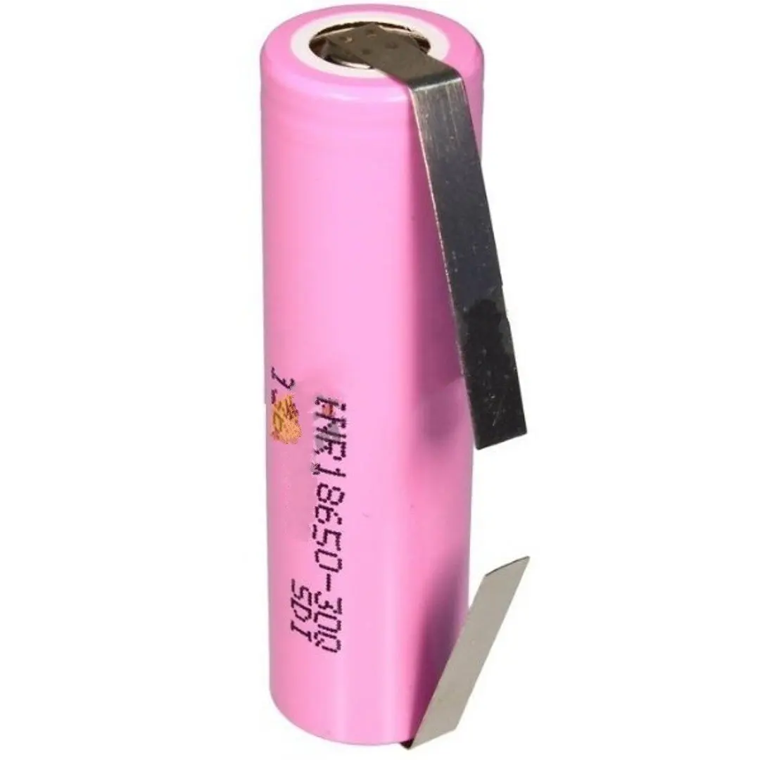 Samsung Аккумулятор высокомощный Li-Ion незащищенный с выводами 18650 INR18650-30Q 3000мАч 3,6В 15A 871